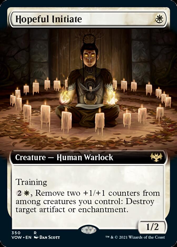 Hopeful Initiate (Extended) [Innistrad: Crimson Vow] | Game Haven TX