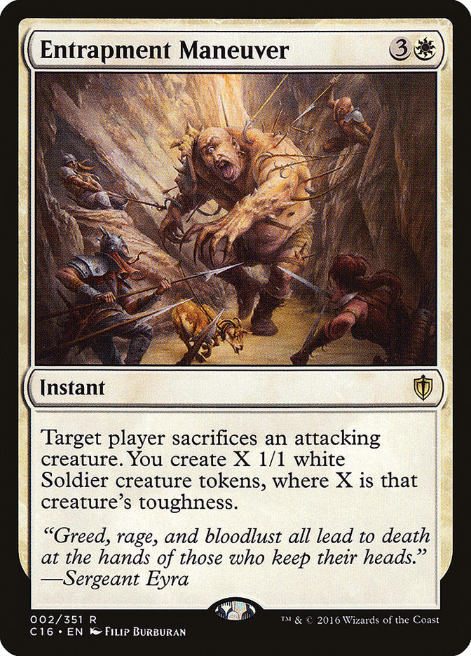 Entrapment Maneuver [Commander 2016] | Game Haven TX