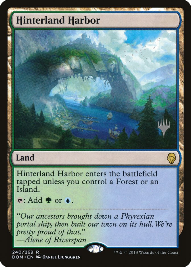 Hinterland Harbor [Dominaria Promos] | Game Haven TX