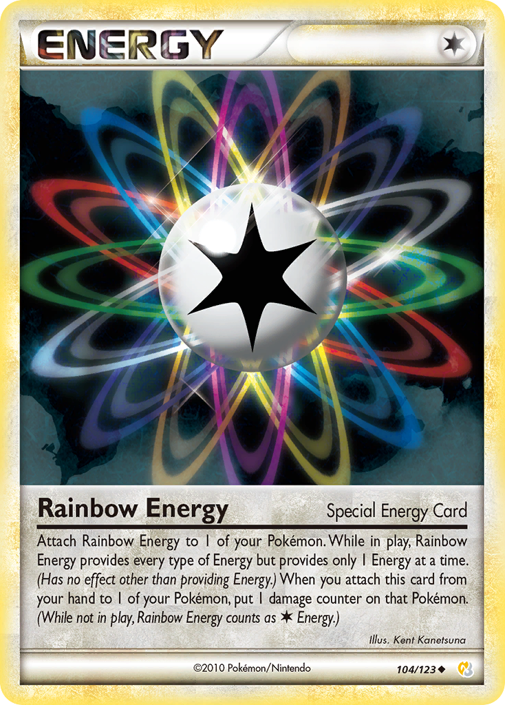 Rainbow Energy (104/123) [HeartGold & SoulSilver: Base Set] | Game Haven TX