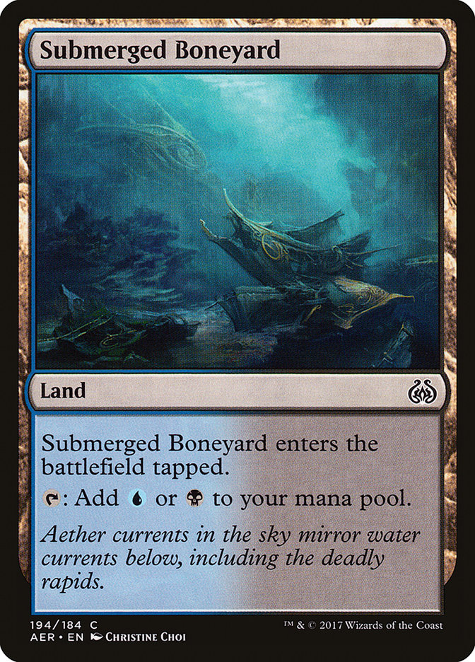 Submerged Boneyard [Aether Revolt] | Game Haven TX
