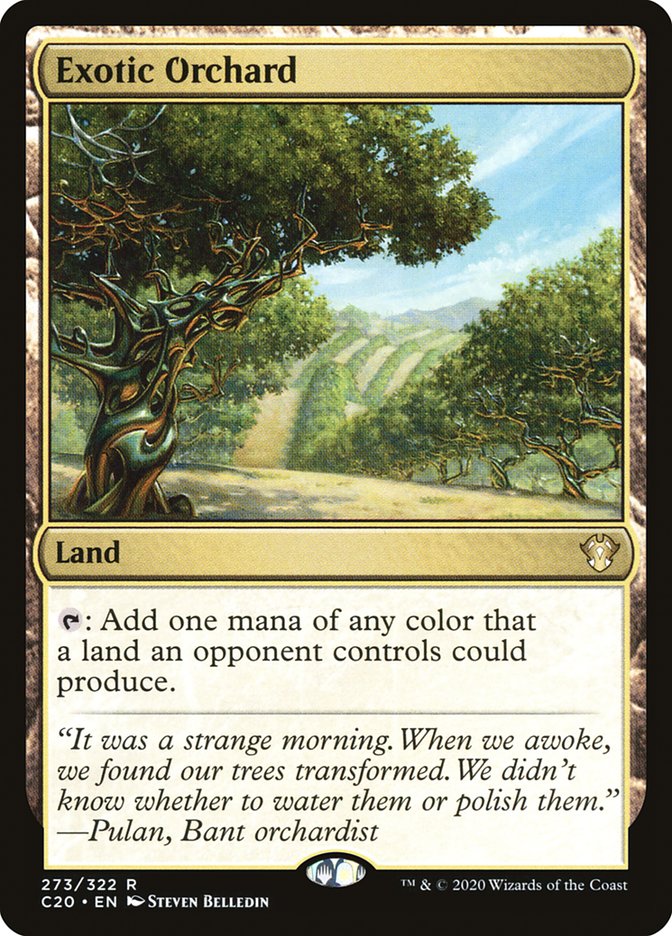 Exotic Orchard [Commander 2020] | Game Haven TX