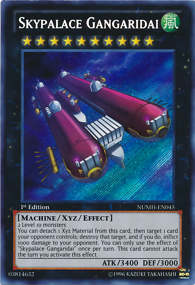 Skypalace Gangaridai [NUMH-EN045] Secret Rare | Game Haven TX