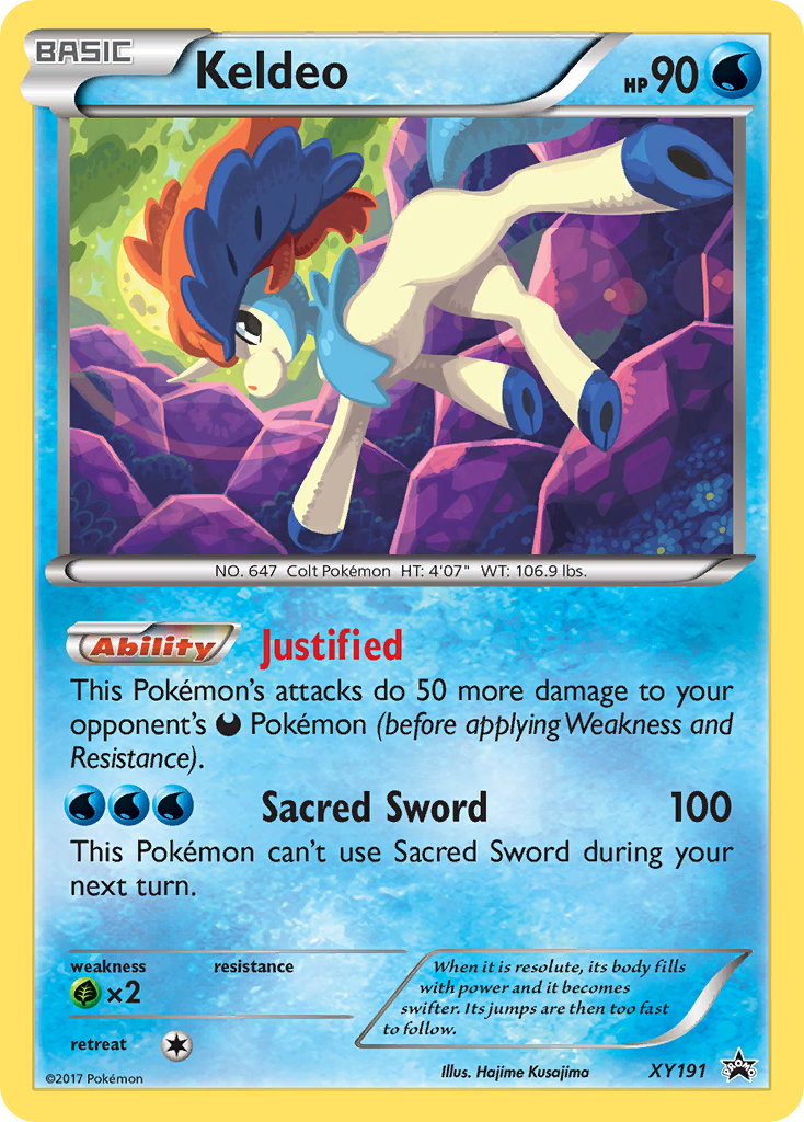 Keldeo (XY191) [XY: Black Star Promos] | Game Haven TX