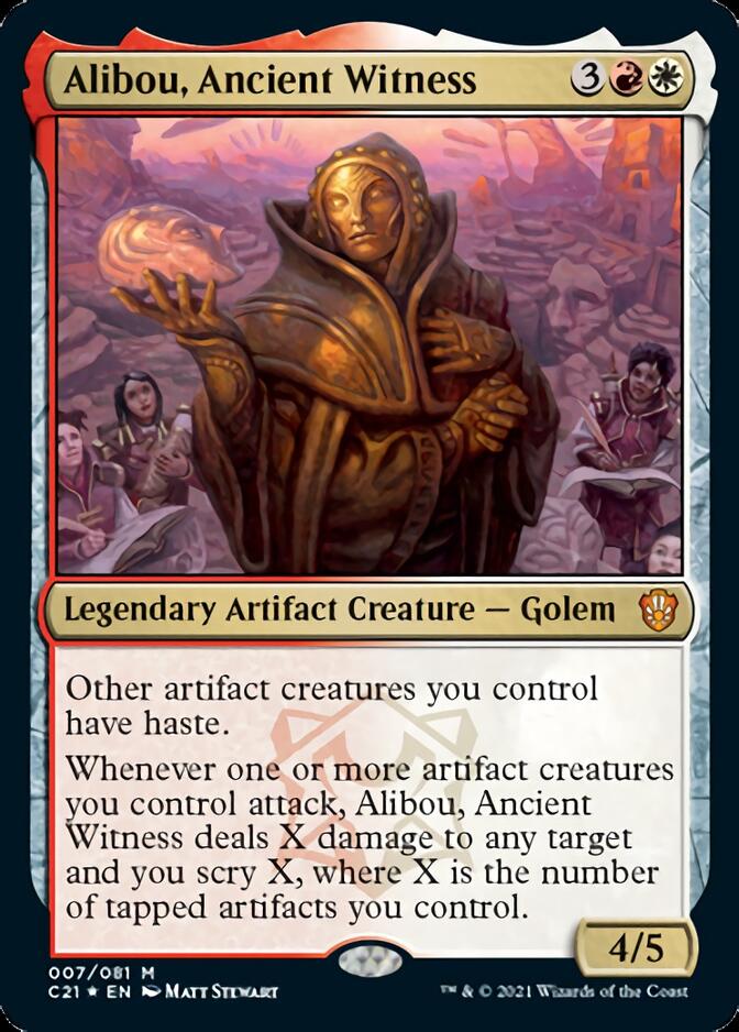 Alibou, Ancient Witness [Commander 2021] | Game Haven TX