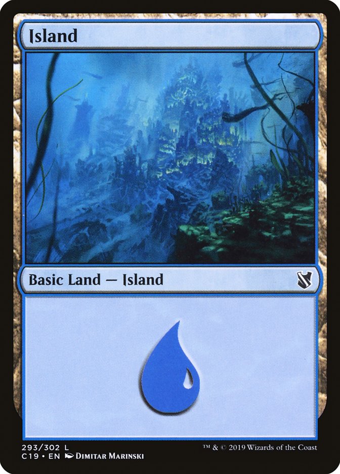 Island (293) [Commander 2019] | Game Haven TX