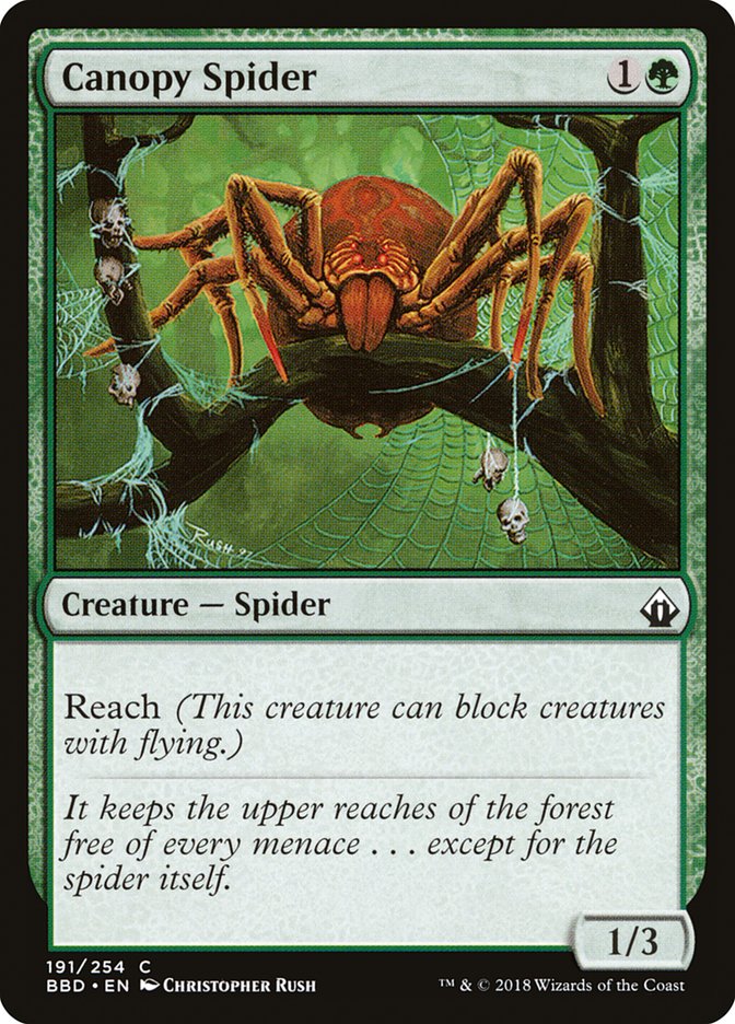 Canopy Spider [Battlebond] | Game Haven TX