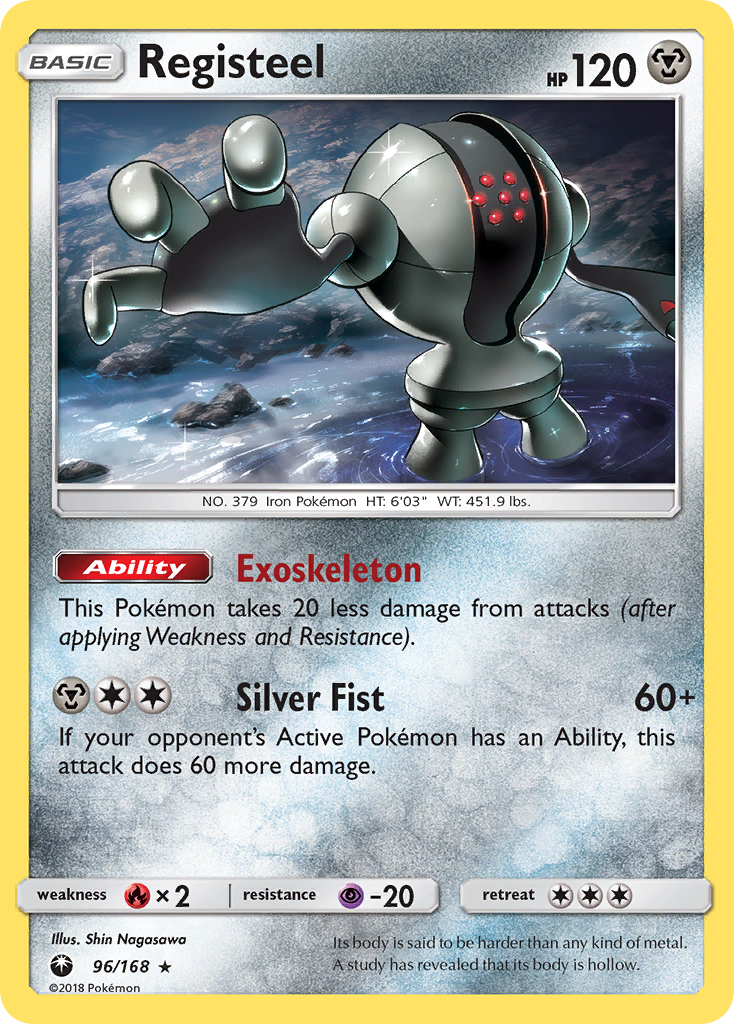 Registeel (96/168) [Sun & Moon: Celestial Storm] | Game Haven TX