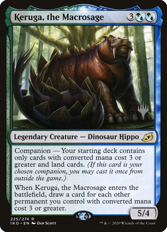 Keruga, the Macrosage (Promo Pack) [Ikoria: Lair of Behemoths Promos] | Game Haven TX