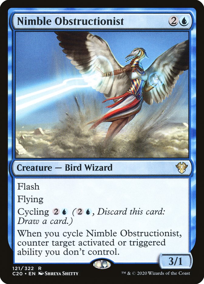 Nimble Obstructionist [Commander 2020] | Game Haven TX