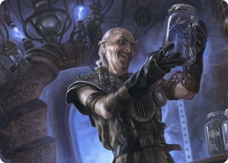 Delver of Secrets Art Card [Innistrad: Midnight Hunt Art Series] | Game Haven TX