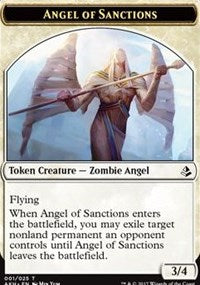 Angel of Sanctions // Drake Token [Amonkhet Tokens] | Game Haven TX