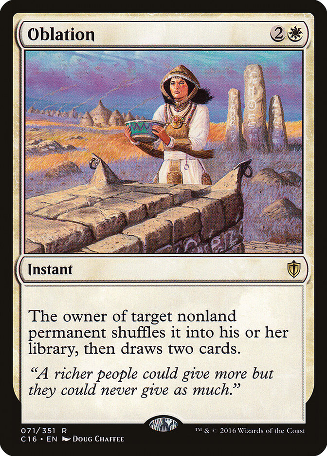 Oblation [Commander 2016] | Game Haven TX