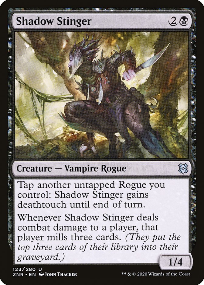 Shadow Stinger [Zendikar Rising] | Game Haven TX
