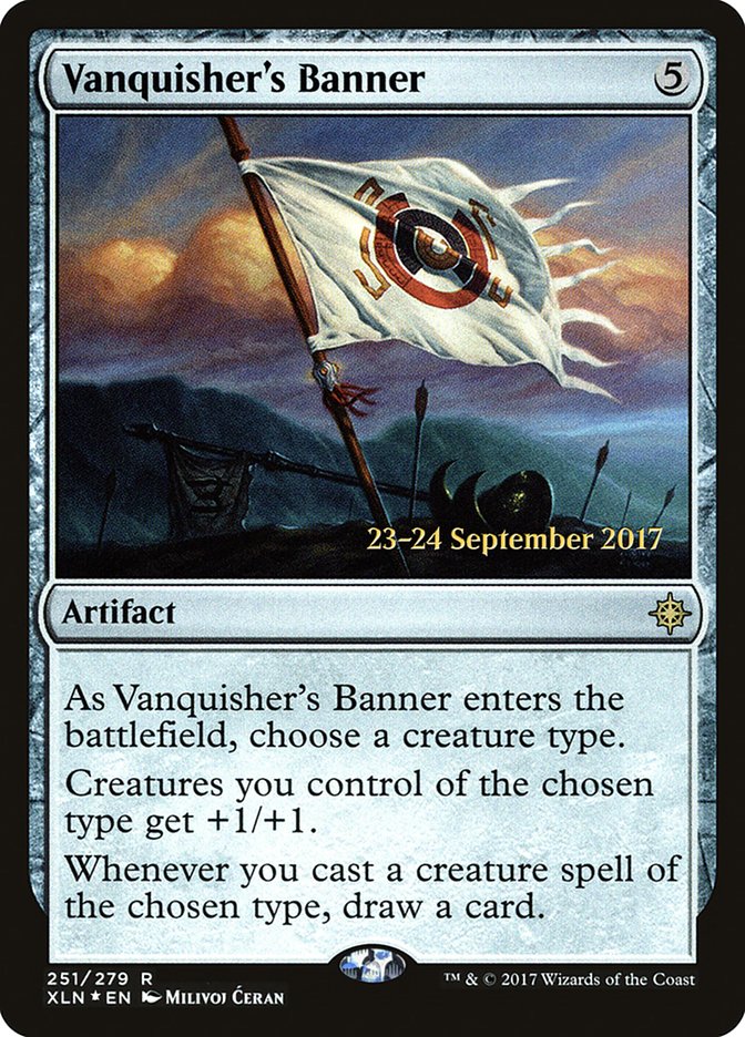 Vanquisher's Banner [Ixalan Promos] | Game Haven TX