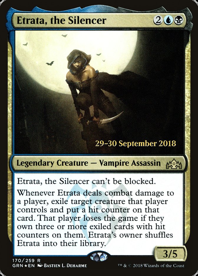 Etrata, the Silencer [Guilds of Ravnica Promos] | Game Haven TX