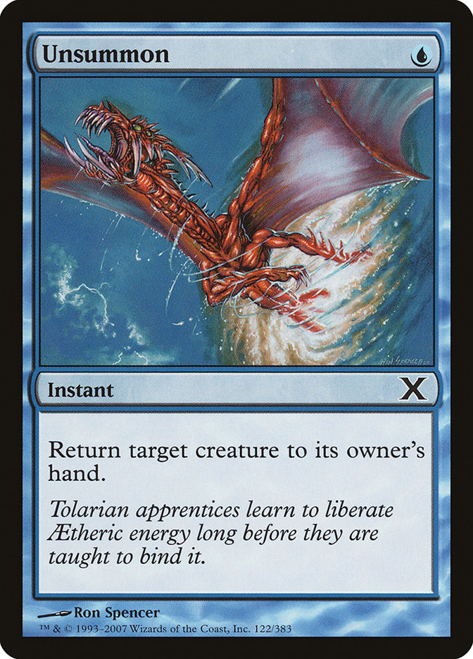 Unsummon [Tenth Edition] | Game Haven TX
