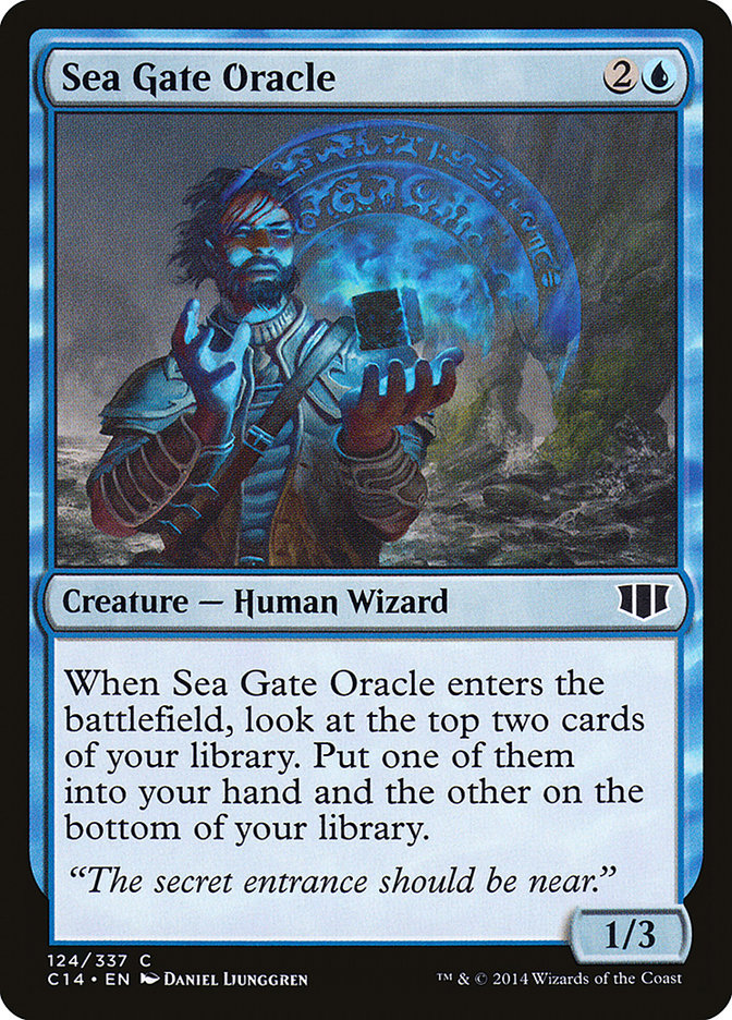 Sea Gate Oracle [Commander 2014] | Game Haven TX