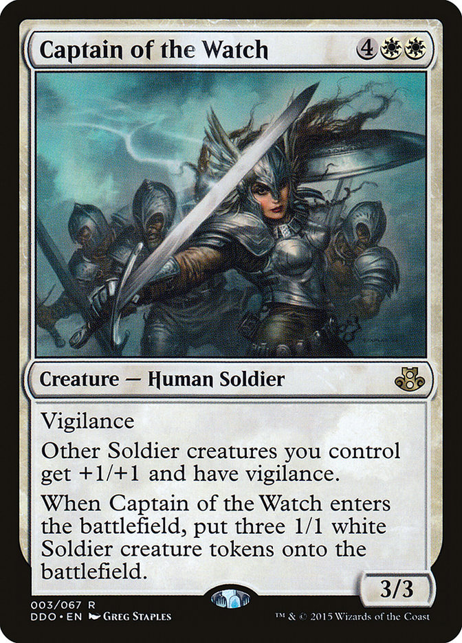 Captain of the Watch [Duel Decks: Elspeth vs. Kiora] | Game Haven TX