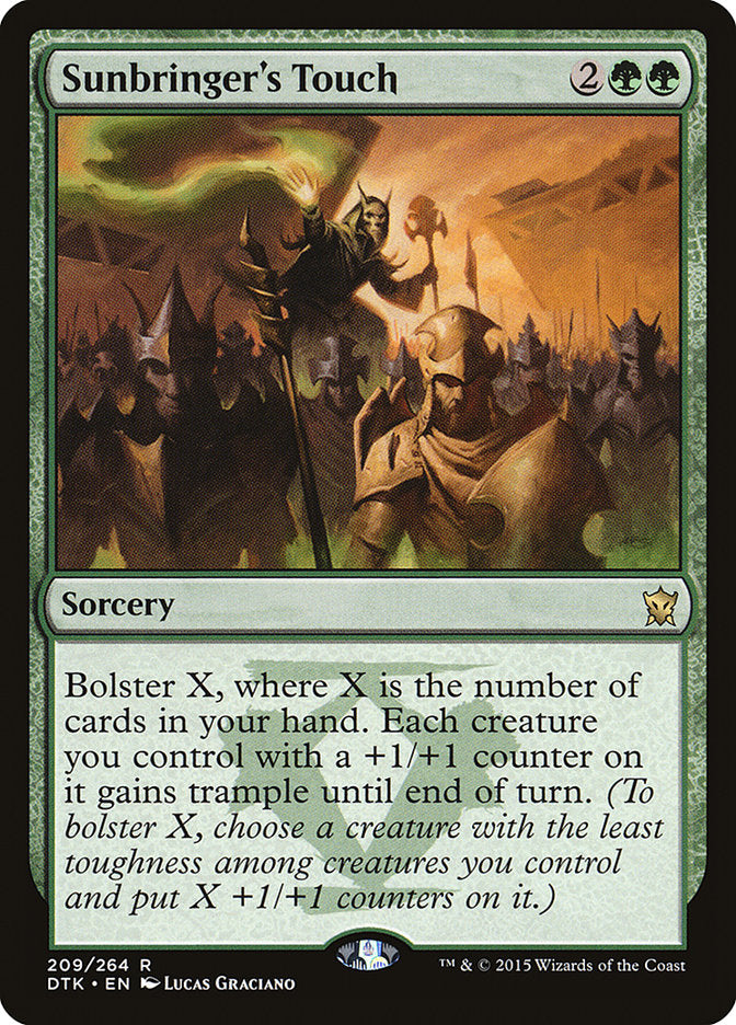 Sunbringer's Touch [Dragons of Tarkir] | Game Haven TX