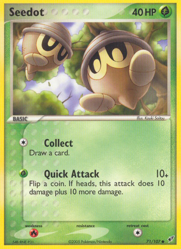 Seedot (71/107) [EX: Deoxys] | Game Haven TX