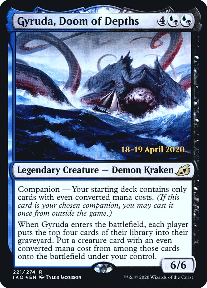 Gyruda, Doom of Depths [Ikoria: Lair of Behemoths Promos] | Game Haven TX