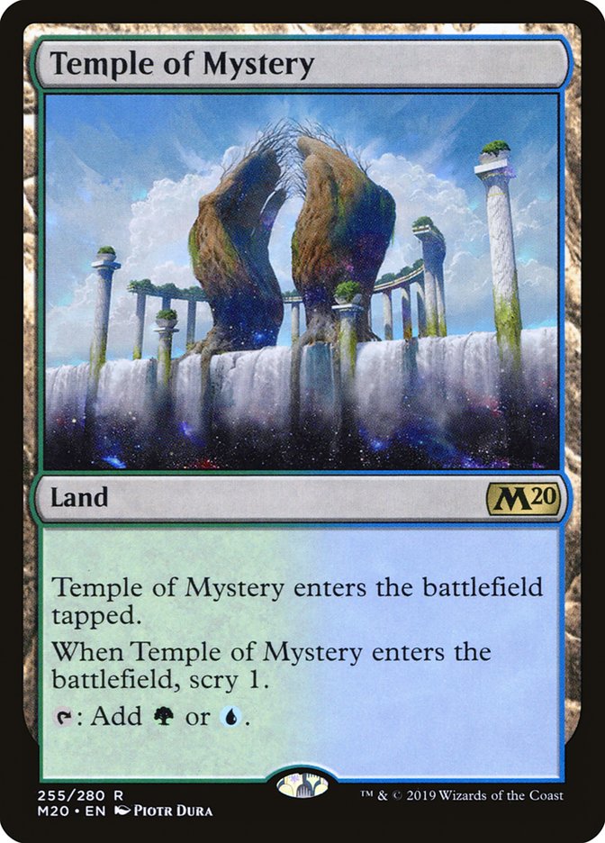 Temple of Mystery [Core Set 2020] | Game Haven TX