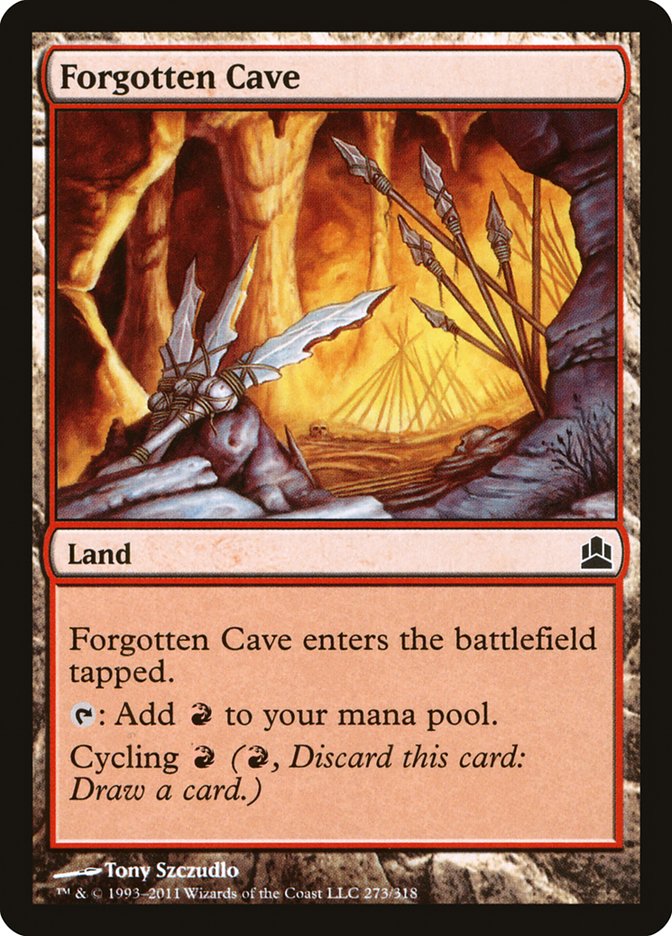 Forgotten Cave [Commander 2011] | Game Haven TX