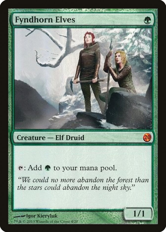 Fyndhorn Elves [From the Vault: Twenty] | Game Haven TX