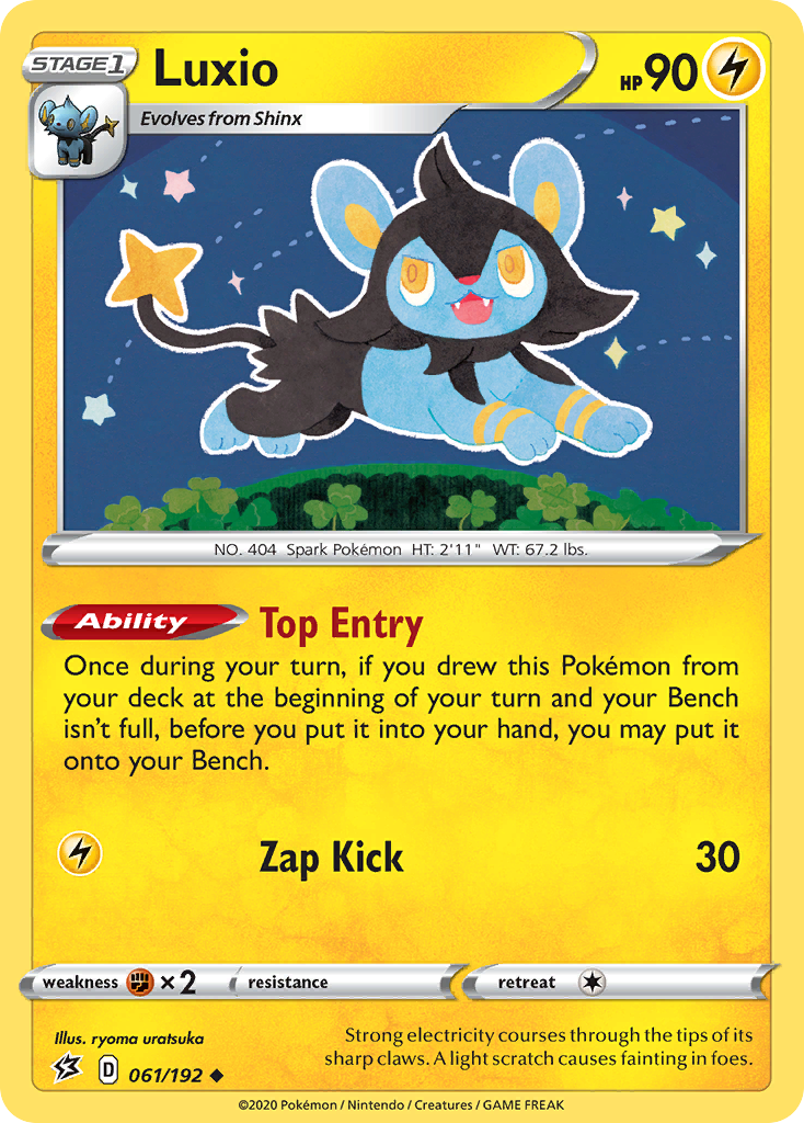 Luxio (061/192) [Sword & Shield: Rebel Clash] | Game Haven TX