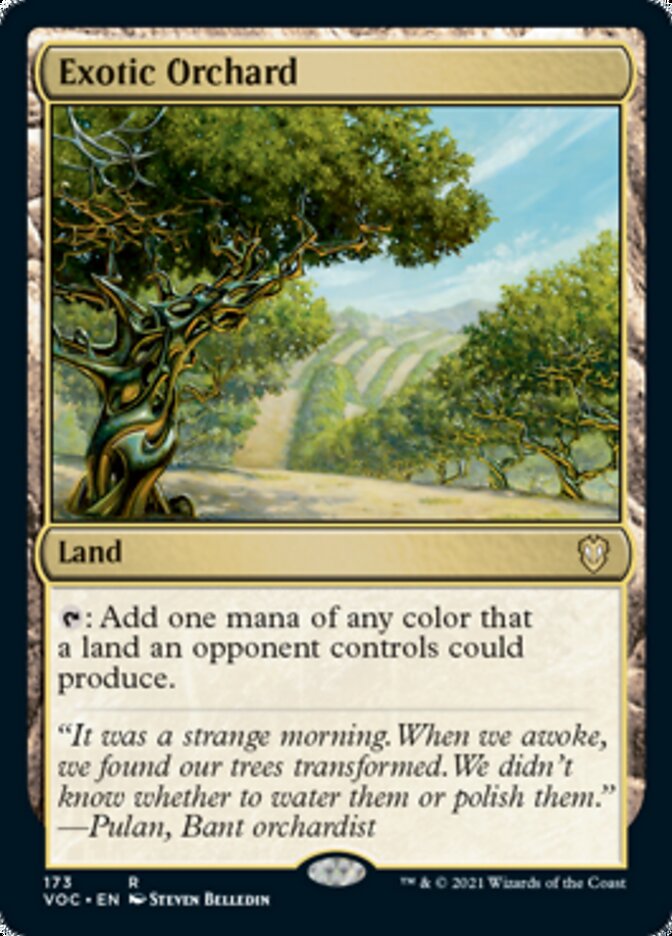 Exotic Orchard [Innistrad: Crimson Vow Commander] | Game Haven TX