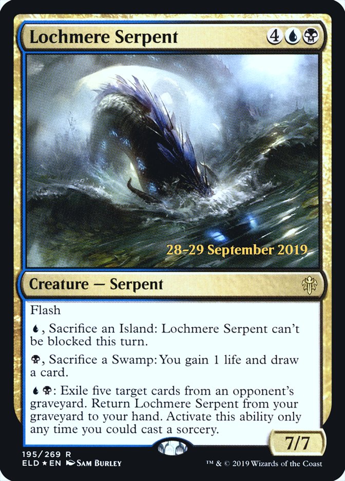 Lochmere Serpent [Throne of Eldraine Promos] | Game Haven TX
