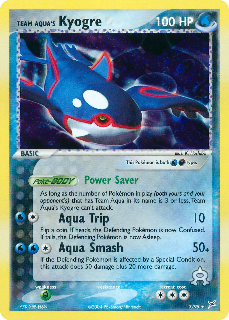 Team Aqua's Kyogre (3/95) (Theme Deck Exclusive) [EX: Team Magma vs Team Aqua] | Game Haven TX