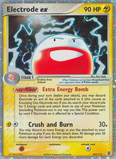 Electrode ex (107/112) [EX: FireRed & LeafGreen] | Game Haven TX