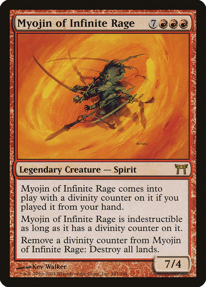 Myojin of Infinite Rage [Champions of Kamigawa] | Game Haven TX
