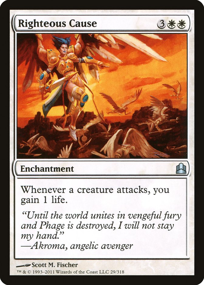 Righteous Cause [Commander 2011] | Game Haven TX