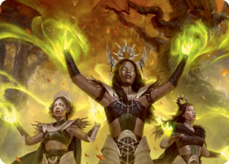 Dawnhart Wardens Art Card [Innistrad: Midnight Hunt Art Series] | Game Haven TX