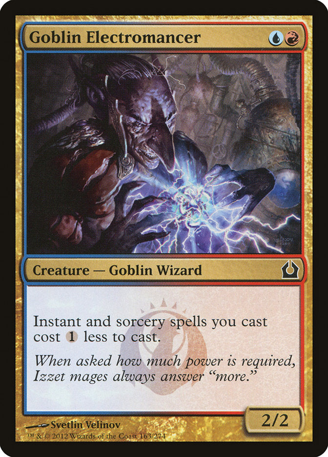 Goblin Electromancer [Return to Ravnica] | Game Haven TX