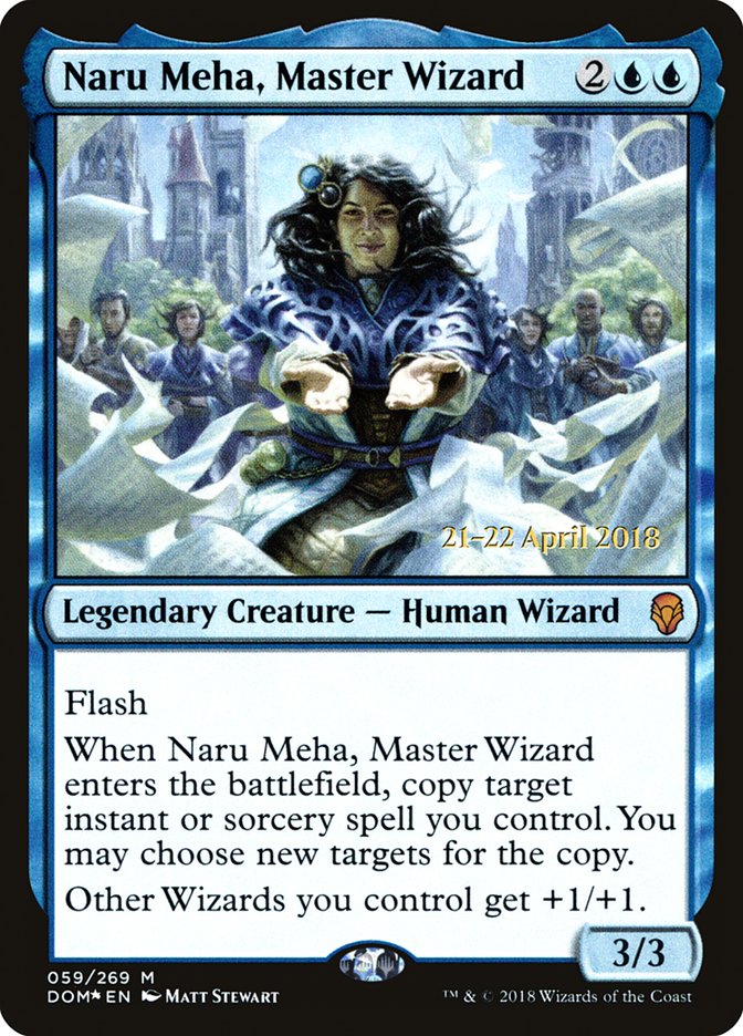 Naru Meha, Master Wizard [Dominaria Promos] | Game Haven TX