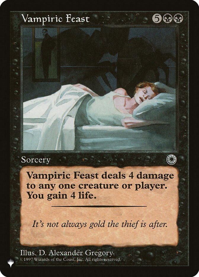 Vampiric Feast [The List] | Game Haven TX