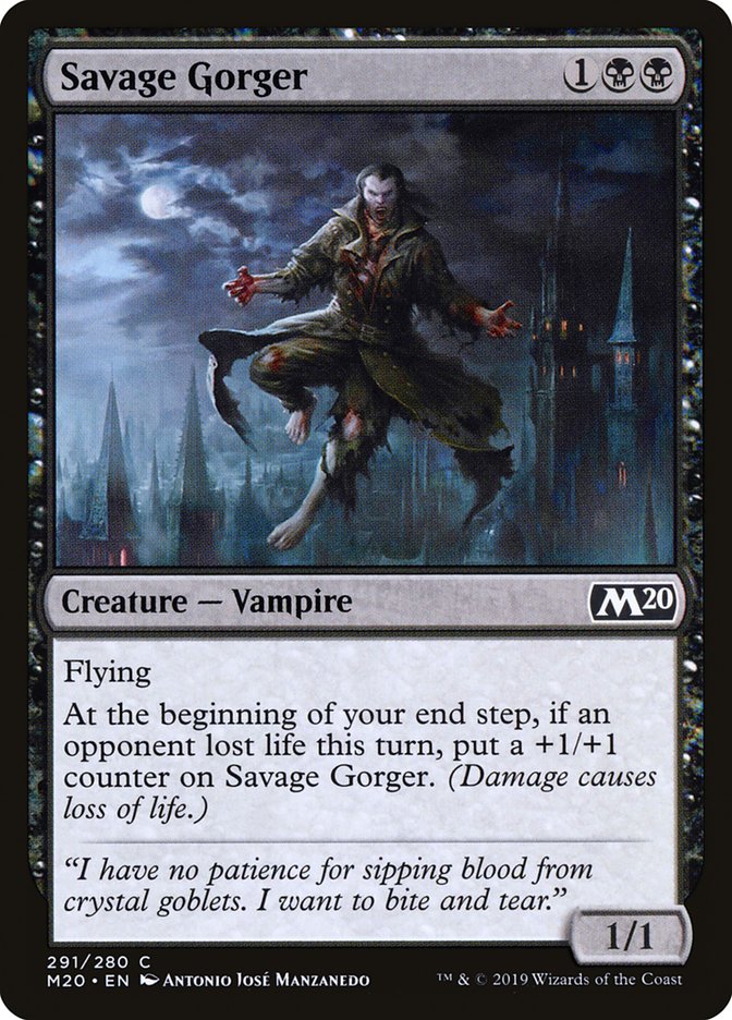 Savage Gorger [Core Set 2020] | Game Haven TX