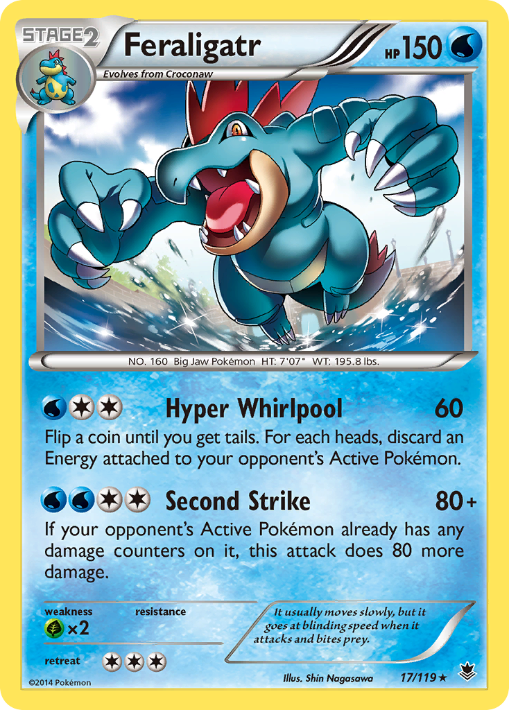 Feraligatr (17/119) [XY: Phantom Forces] | Game Haven TX