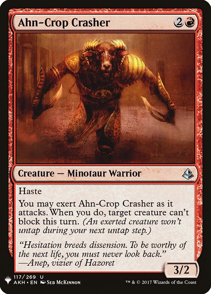 Ahn-Crop Crasher [Mystery Booster] | Game Haven TX