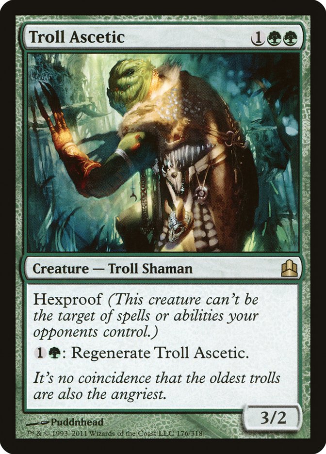 Troll Ascetic [Commander 2011] | Game Haven TX