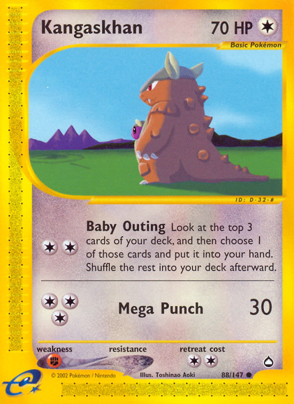Kangaskhan (88/147) [Aquapolis] | Game Haven TX