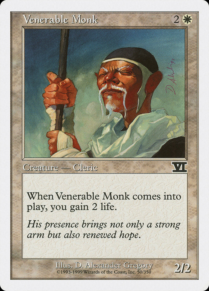 Venerable Monk [Classic Sixth Edition] | Game Haven TX