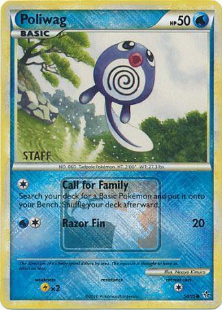 Poliwag (58/95) (League Promo Staff) [HeartGold & SoulSilver: Unleashed] | Game Haven TX