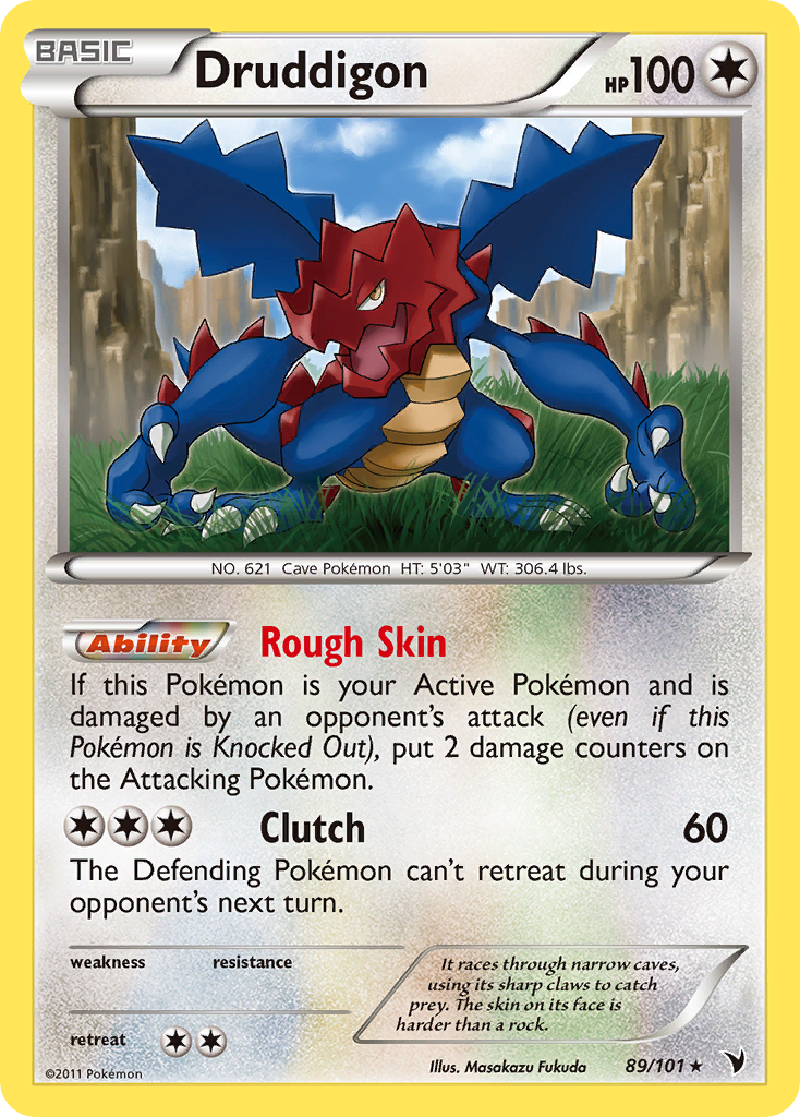 Druddigon (89/101) [Black & White: Noble Victories] | Game Haven TX