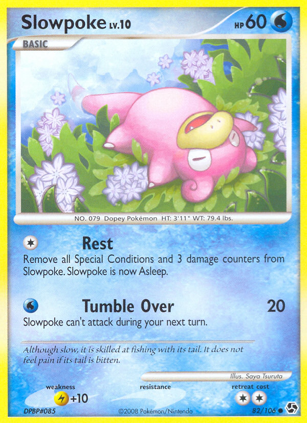 Slowpoke (82/106) [Diamond & Pearl: Great Encounters] | Game Haven TX