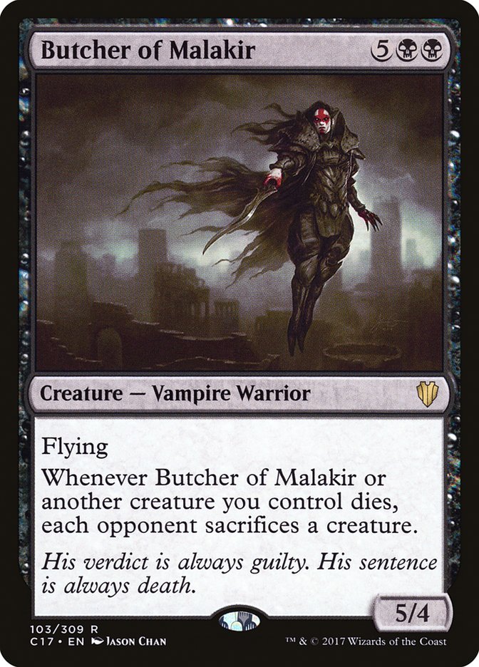 Butcher of Malakir [Commander 2017] | Game Haven TX